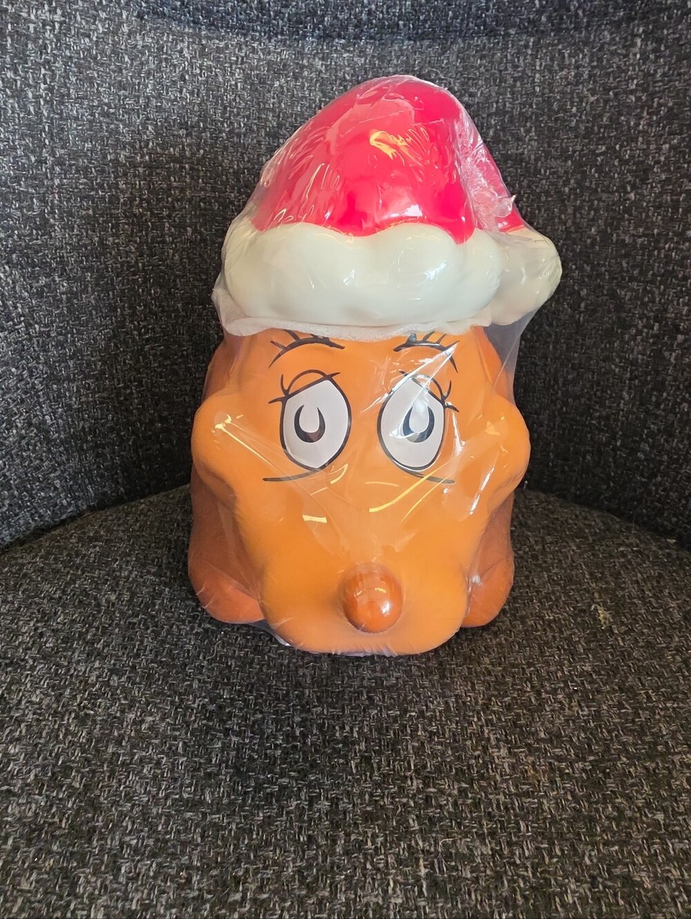 NIP How The Grinch Stole Christmas Max The Dog Cookie Jar Sleigh Bell Bistro